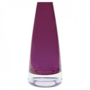 DARTINGTON CRYSTAL PLUM TALL VASE