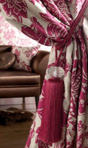 OSBORNE & LITTLE POMPADOUR TASSEL TIEBACK