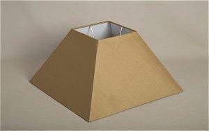 ALEXANDERS SQUARE OLD BAMBOO SILK SHADE