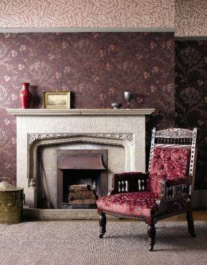WILLIAM MORRIS ARTICHOKE (1898) WALLPAPER