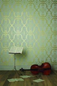 Nina Campbell Lombardia Stradivari Wallpaper