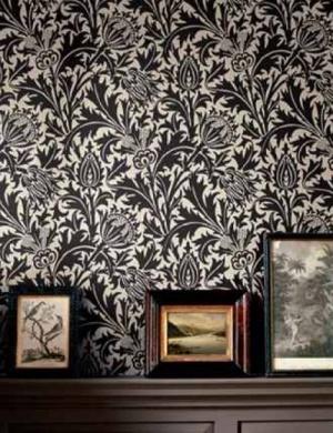 WILLIAM MORRIS THISTLE WALLPAPER