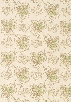 Thibaut Avalon Sherwood Embroidery Printed Fabric