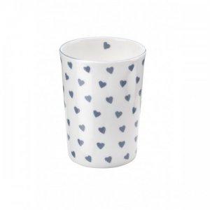 ROY KIRKHAM FINE BONE CHINA | BLUE HEARTS SET OF 2 TUMBLERS