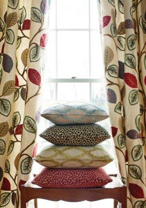 Thibaut Anniversary Oxfordshire Embroidery Woven Fabric