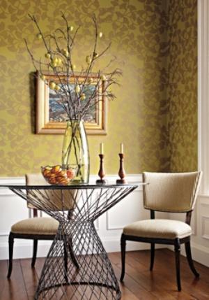 Thibaut Artisan Ginkgo Wallpaper