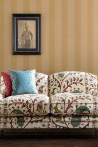 Nina Campbell Paradiso Canto Stripe Wallpaper