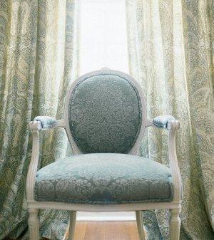 Thibaut Tidewater Cape Damask Woven Fabric