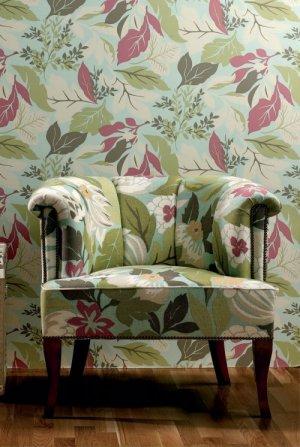 Nina Campbell Perroquet Chardon Fabric