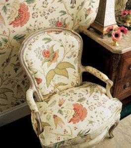 Thibaut Tea House Chinoiserie Floral Fabric