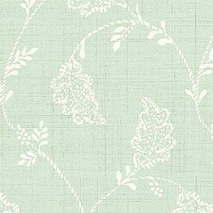 Thibaut Small Print Resource Vol II Clarence Trail Wallpaper