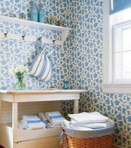 Thibaut Small Print Resource Vol II Duds Wallpaper