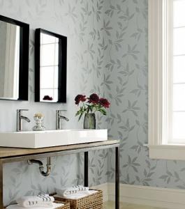 Thibaut Natural Resource Earth Vine Wallpaper