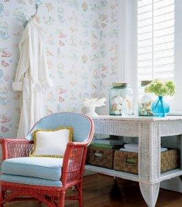 Thibaut Seaside Festiva Wallpaper
