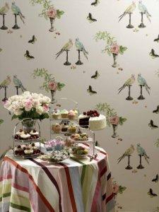 Nina Campbell Perroquet Wallpaper