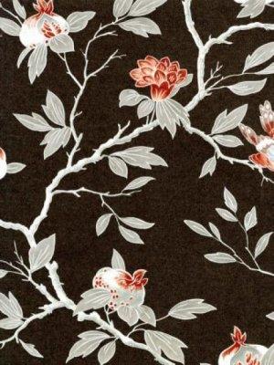 ZOFFANY MANCHU : BLACK WALLPAPER