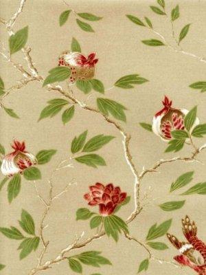 ZOFFANY MANCHU : CREAM WALLPAPER