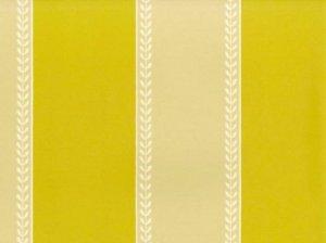 ZOFFANY ROMAN STRIPE : YELLOW WALLPAPER