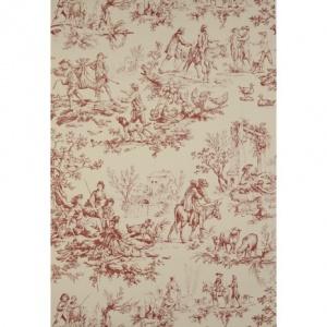 NOBILIS TOILES DE JOUY ET FLEURS LE MEUNIER WALLPAPER