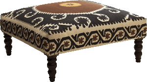 Kelim Foot Stool