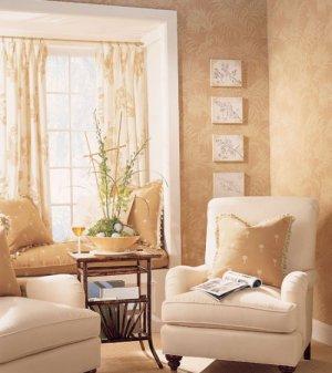 Thibaut Barbados Laguna Damask Wallpaper