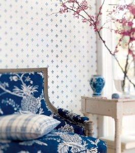 Thibaut Small Print Resource Langley Wallpaper