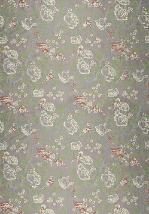 Thibaut Anna French Aria Songbirds Woven Fabric Alexander Interiors