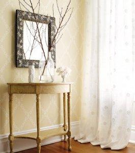 Thibaut Gatehouse London Trellis Wallpaper