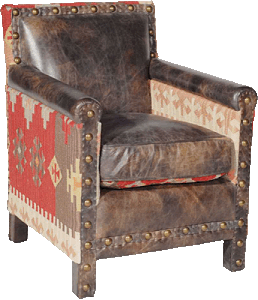 Marlborough Chair Kilim Fudge
