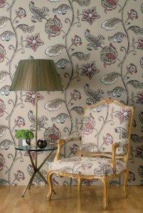 Nina Campbell Birdcage Walk Kew Green Wallpaper