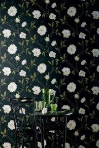 Nina Campbell Birdcage Walk Peony Place Wallpaper