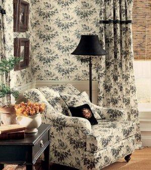Thibaut Toile Resource Vol II Pedigree Wallpaper
