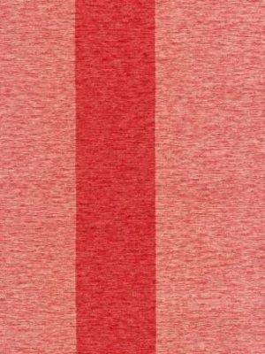ZOFFANY HAVANNA STRIPE RED WALLPAPER