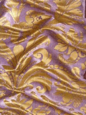ZOFFANY DACIER AUBERGINE WALLPAPER