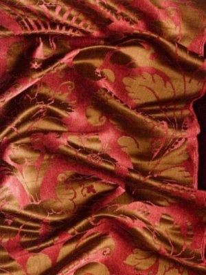 ZOFFANY DACIER RED WALLPAPER