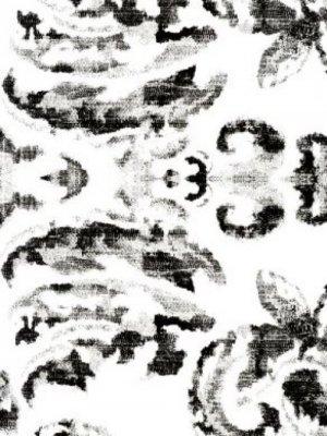 ZOFFANY GOSSAMER WHITE/BLACK WALLPAPER