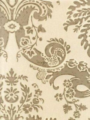 ZOFFANY LITTLE VENICE SILVER WALLPAPER