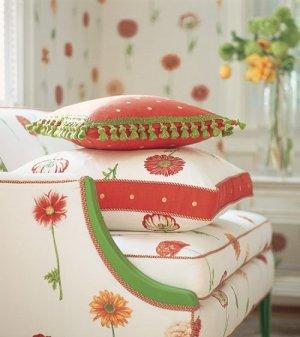 Thibaut Sweet Life Picking Flowers Fabric