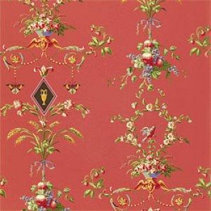 Thibaut Promenade Pompadour Wallpaper