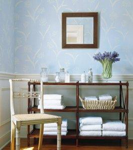 Thibaut Serendipity Queen Anne's Lace Wallpaper