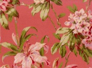 ZOFFANY RHODODENDRONS & LILIES5 WALLPAPER