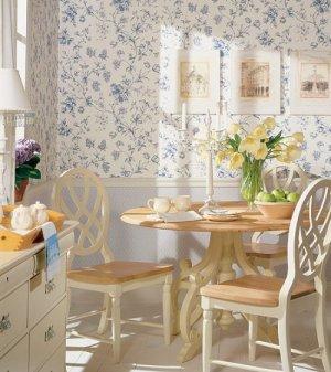 Thibaut Toile Portfolio Samanthas Bouquet Wallpaper
