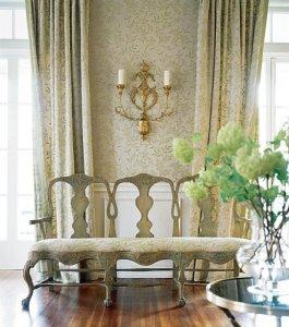 Thibaut Cypress Shalimar Embroidery Woven Fabric