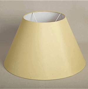 ALEXANDERS FRENCH DRUM HONEY SILK SHADE