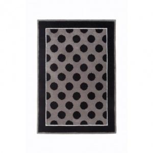 NOBILIS MING RUG (BLACK AND GREY, 1.8 x 2.7)