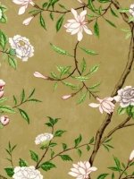 ZOFFANY BROCATELLO - BLACK WALLPAPER