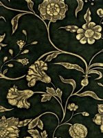ZOFFANY ST JAMES - GREEN WALLPAPER