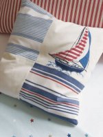 JANE CHURCHILL RAINBOW STARS EMBROIDERY FABRIC