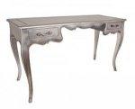 LIMOGES CONSOLE TABLE SILVER LEAF
