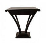 BLACK PARIS LAMP TABLE